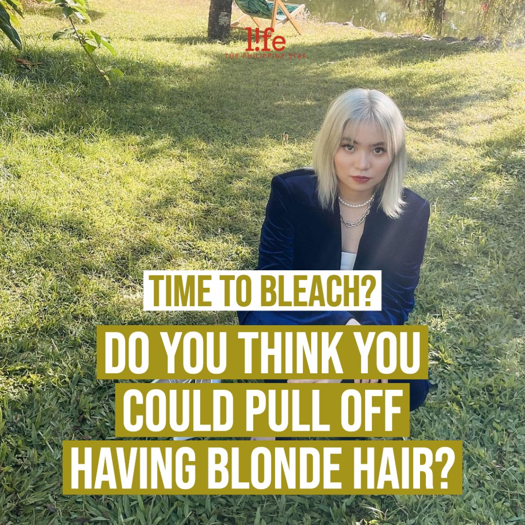 philstarlife's tweet photo. The sign you've been waiting for... or nah? 🥴 With Sharlene San Pedro debuting her new bleached looks, do you think you could pull it off too? Let us know (before we impulsively try it too). 👇🏻 Read more at https://t.co/vnO5of6zgS.

#SharleneSanPedro #BlondeHair https://t.co/7Nlr2Xee6E