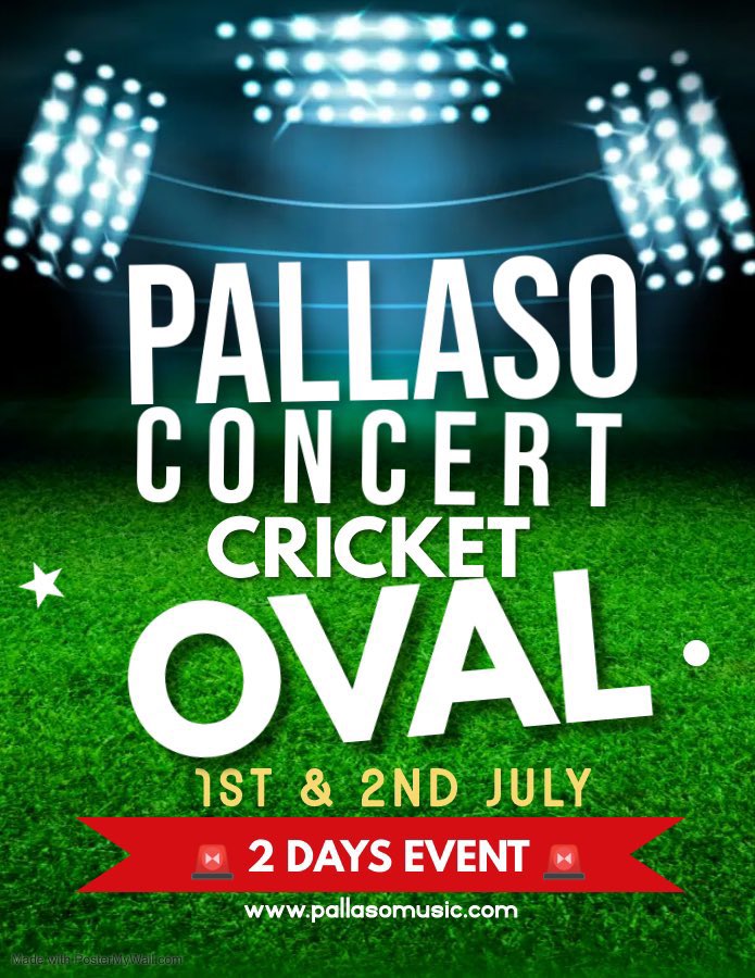 SqoopLarma's tweet photo. Ready For The 👑 Of The East @McPallaso Live @ Lugogo Cricket Oval 🔥🔥🔥🔥 https://t.co/eWykt5RMrM