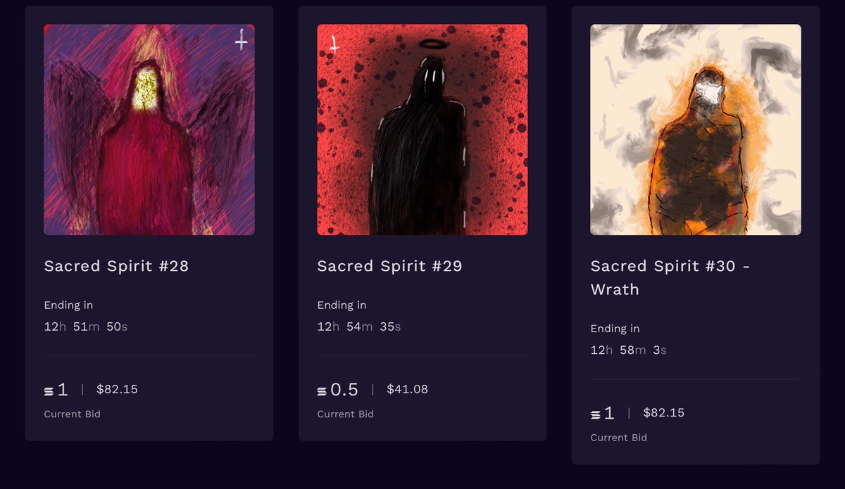 ghostofanxiety's tweet photo. Gm gm gm dear frens ☀️

I’m 100% ready for a wonderful day.

In case you didn t know already, 3 new Spirits, including a Legendary one, are LIVE for ~13 more hrs.

No matter the result of the auction, I’m always excited when the family grows bigger.

Have a magnificent day!
👻 https://t.co/MWGkppyRak