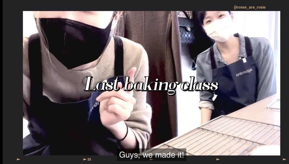 joohwangie's tweet photo. Goeun and Hyeri on Rosie’s Baking Vlog 🥰 #ROSÉFirstVlog https://t.co/Yv8ZT4aBL9