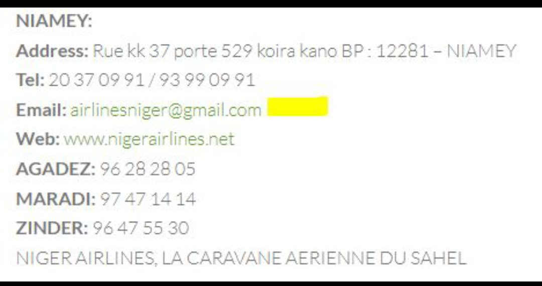 lourwana's tweet photo. Niger Airlines a duré dedans tonton OKLM, ce n'est pas leurs préoccupations, si dey l'argent rentre toh Alhamdoulilah, histoire de Branding, hum https://t.co/LzPQr15e9N