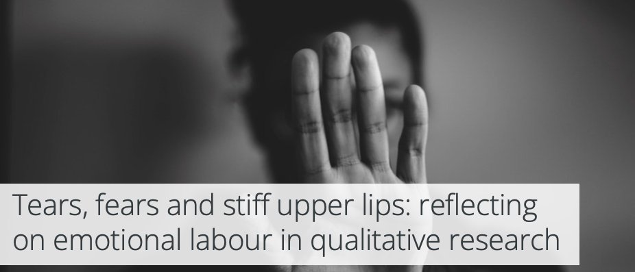 🌟 New blog post 🌟

Many psychologists do research on emotionally demanding topics.

@Proper_Natter reflects on emotional labour in qual research and asks, is this the price we pay for human understanding?

Read here: edpsy.org.uk/blog/2022/tear…

#TwitterEPs #AcademicTwitter