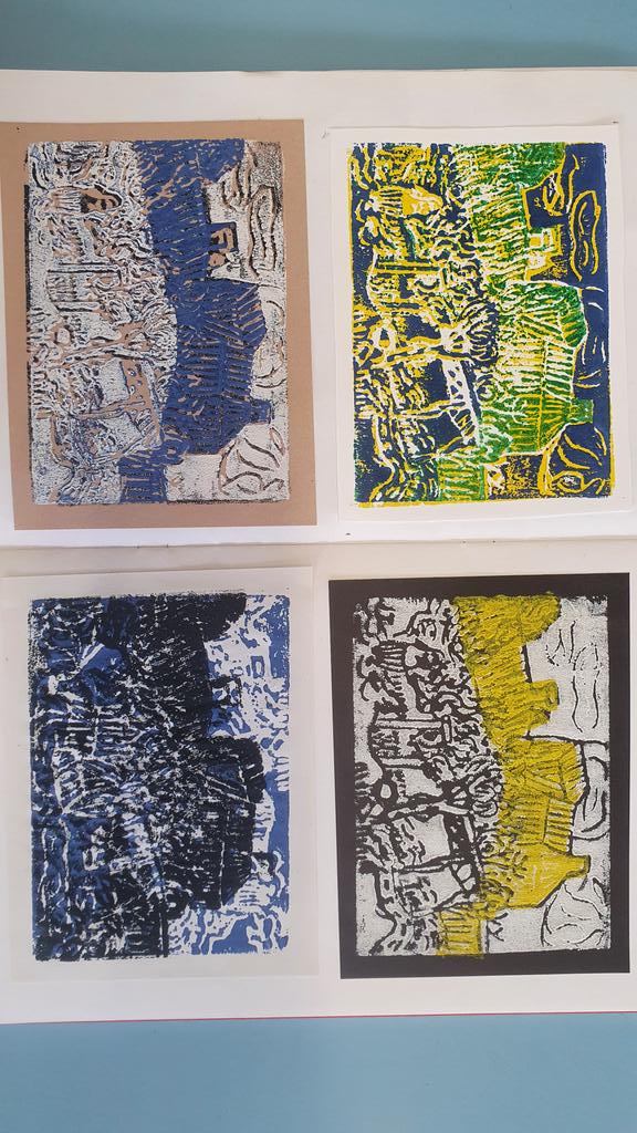 SpeysideART's tweet photo. More S1 Multi colour prints https://t.co/PPM2PqSINO