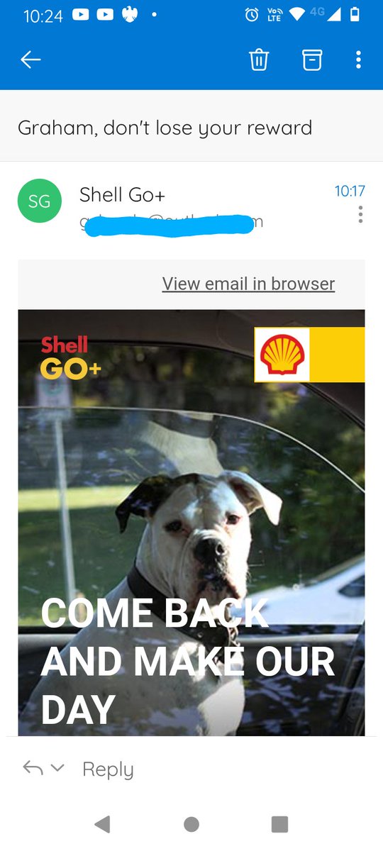 STMC_Dorset's tweet image. @Shell Come back to you?
Not while your petrol prices are 5p-8p more per litre than other providers locally. #ShellGo offers aren't better than others and sadly I can't afford to #DriveCarbonNeutral at the moment. My priorities have changed unfortunately.