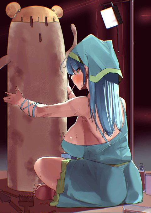 はにわをつくる袿姫さま 