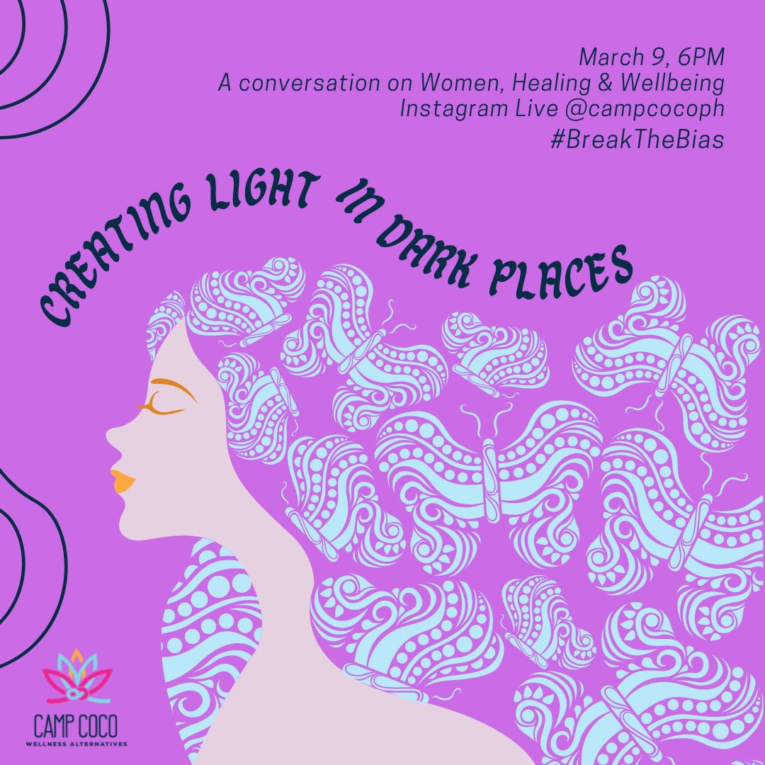 campcocosays's tweet photo. We're back and we can't wait to spend International Women's Month with you! 💜

Join Kat &amp; Coco for a conversation on women, healing and wellbeing on Wednesday, March 9 at 6PM. 🗓

Comment with your questions here and we'll answer them on IG Live!
https://t.co/GULDRcYTce https://t.co/zdMFmbxKt4