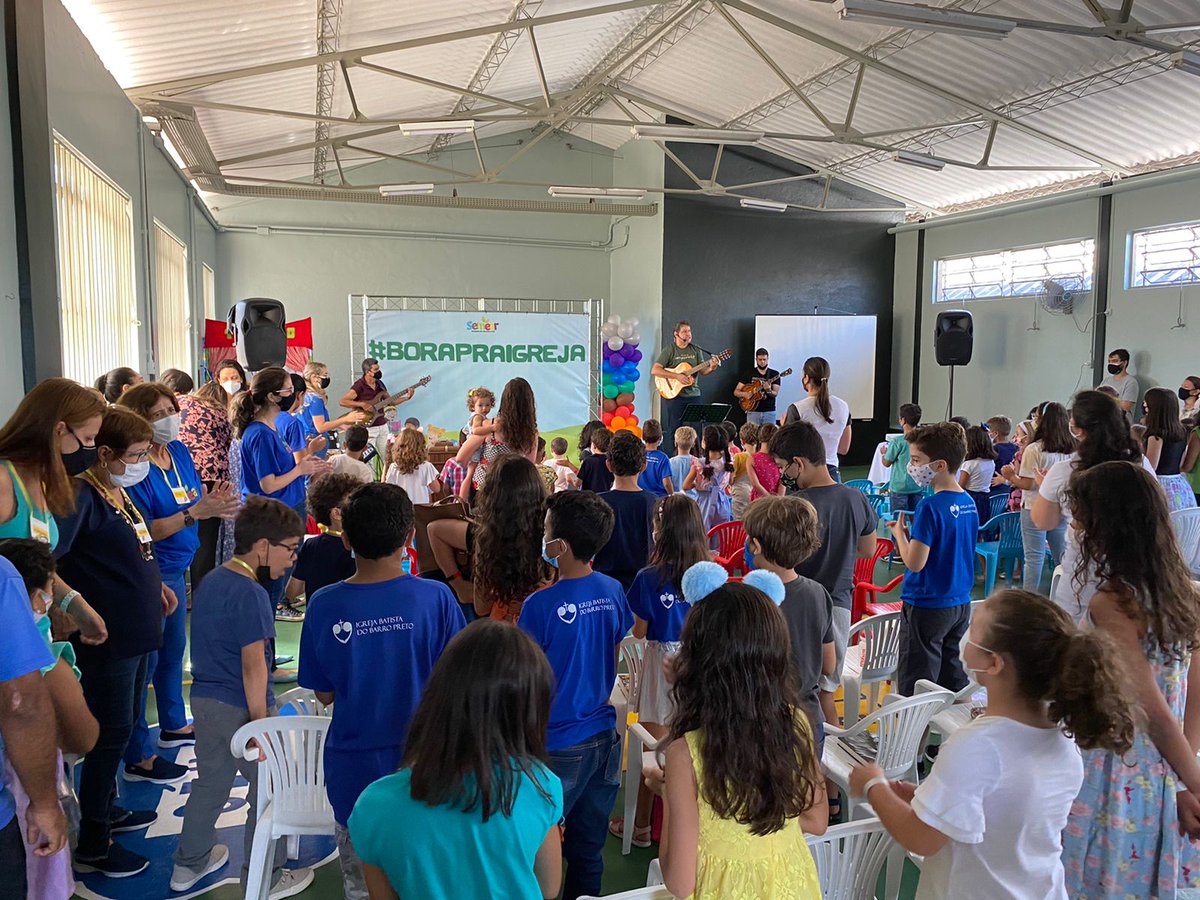 ibdobarropreto's tweet photo. O Ministério Semear, assim como a maior parte das atividades de nossa igreja, voltou a realizar suas programações de forma presencial nesse último domingo! https://t.co/3pjaYKoi5v