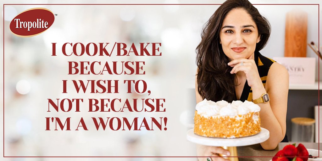 PvtFoods's tweet photo. Tropolite realizes difference between cooking &amp; baking every day! Traditionally, cooking for the family has been only a woman's job, and to keep up with it day after day is not as easy as it looks.
Tropolite wants to appreciate women who are now cooking because of their interest. https://t.co/KpvPhRmQh0