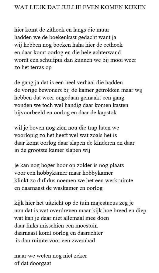 madeleingibson's tweet photo. Dit zijn wij. Of beter: zij die zich nog kunnen veroorloven een nieuwe woning te kopen...
Treffend gedicht van #RobVanEssen, met titel: ‘Wat leuk dat jullie even komen kijken.’ https://t.co/2yad4GjB7h