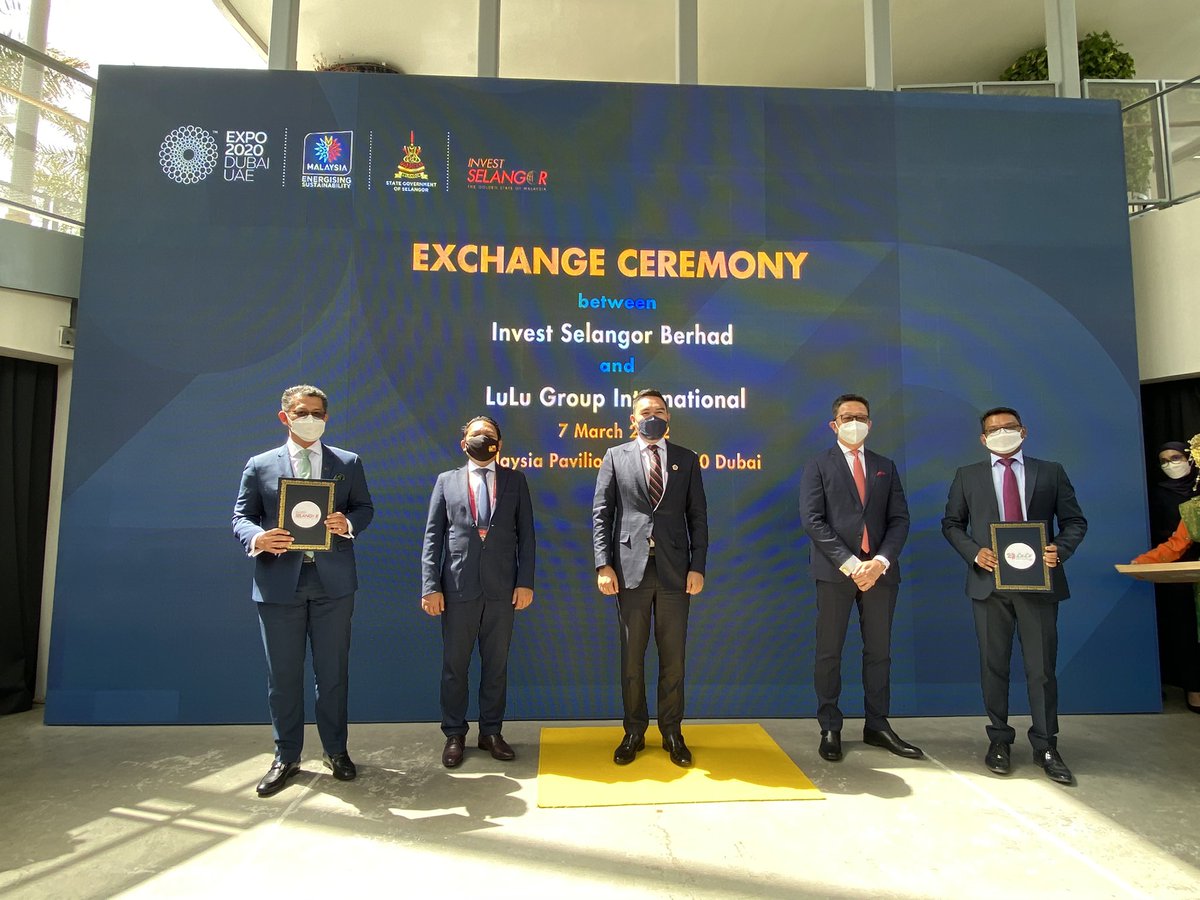 The opening ceremony was officiated by the H.H Crown Prince of Selangor accompanied by YB Dato’ Teng Chang Khim, Selangor State Executive Councilor for Industry &amp; Trade and His Excellency Dato’ Mohd Tarid Sufian, Ambassador of Malaysia to the United Arab Emirates (UAE).

(2/3)