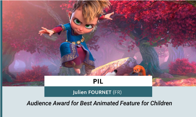 Snd_inter's tweet photo. Audience Award for Best Animated Feature for Children for Pil by Julien Fournet at Anima Festival 2022 !
@Anima_Festival @tatprodofficial @Unifrance https://t.co/V97MRAt2ft