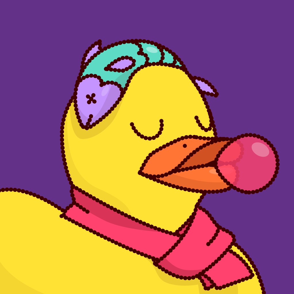 RiotGreen3's tweet photo. I will definitely beg sending these duckies to party on the 20th. Desperately don't want to lose my fishy, but that's the risk with dynamic NFTs🐥🎉 

Duck follow Duck? https://t.co/W4kwDdG1Mi