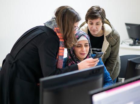 SweAmbJordan's tweet photo. So proud of volunteers @ #Wikigapjo. In 2021 they wrote Arabic Wikipedia articles about women for a 200 page book! No doubt we will see wonders this year too ⭐️🇯🇴
#Wikigap: global campaign to improve gender equality online. @jo_osa @ArabicHeForShe @WikimediaLevant
@ACORJordan https://t.co/z7gZvscJd1