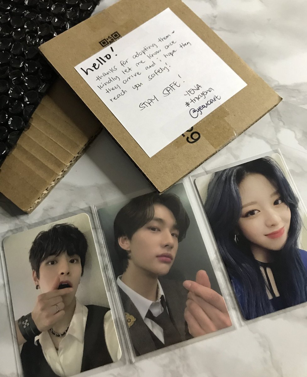 hyunincarrt's tweet photo. ꒰ #lanemails ! ꒱
hi @yeoucart yuna, mong, and hyune came home today! tysm for packing them well and for the smooth transaction ^-^ #tnxyena
◞♡ ◟ https://t.co/c3lKIpVAO9