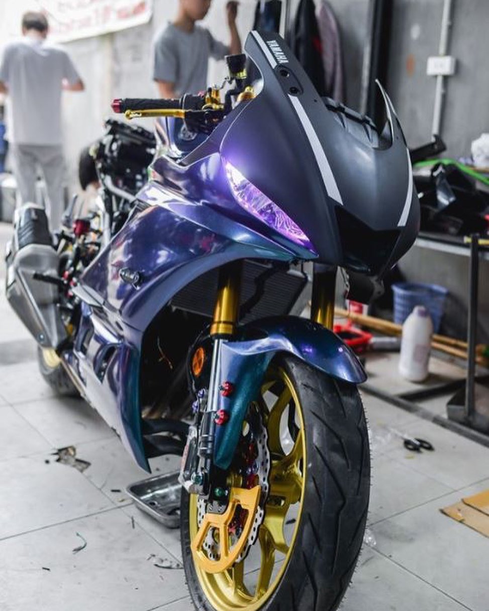アッパーカウルカバー R6フェイスへカスタム YZF-R25/R3 （WITH