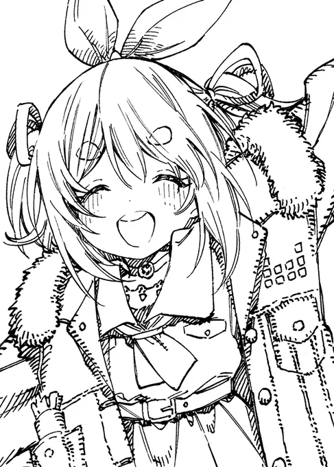 サークルカット用にかきました 