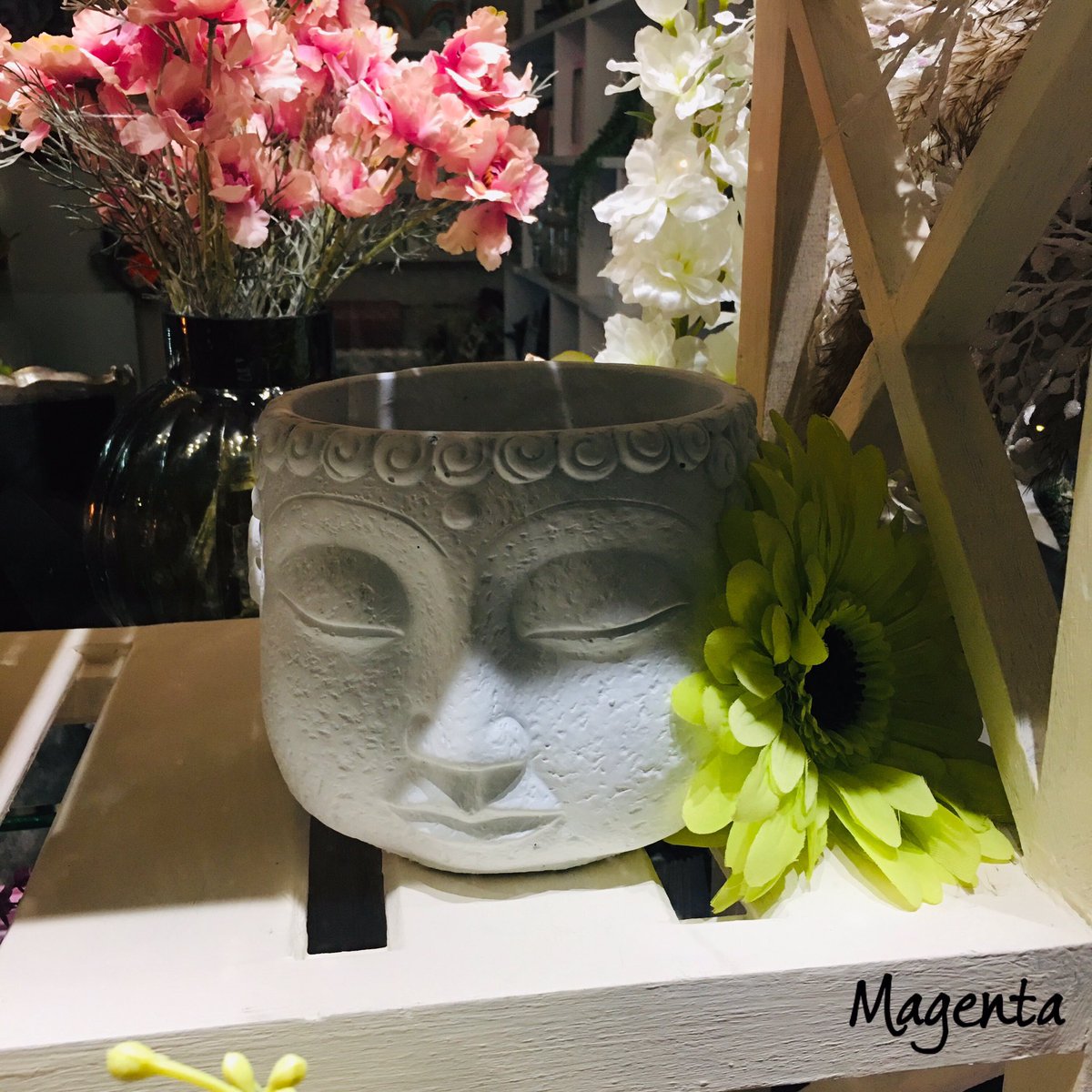 MagentaTrends's tweet photo. **NEW SPRING WINDOW**

TODAY! 
Our Spring Launch Day 
IN STORE 12pm-8pm &amp; ONLINE 9am- midnight https://t.co/wRXKSAqRUU 

Monday 7th March 
15% OFF EVERYTHING *
Home décor, vases, ceramics, fashion accessories, handbags, jewellery, garden and Easter
#spring #discountday #homedecor https://t.co/2TamST5Y40