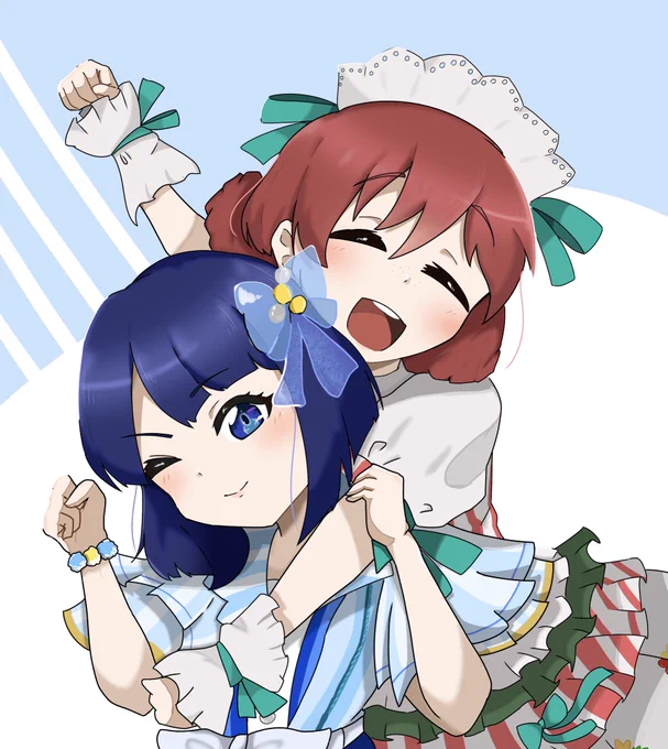 衣装も曲も大好きです!!!良すぎるライブをありが道頓堀でした!!そして本当におつかれさまでした#虹ヶ咲 