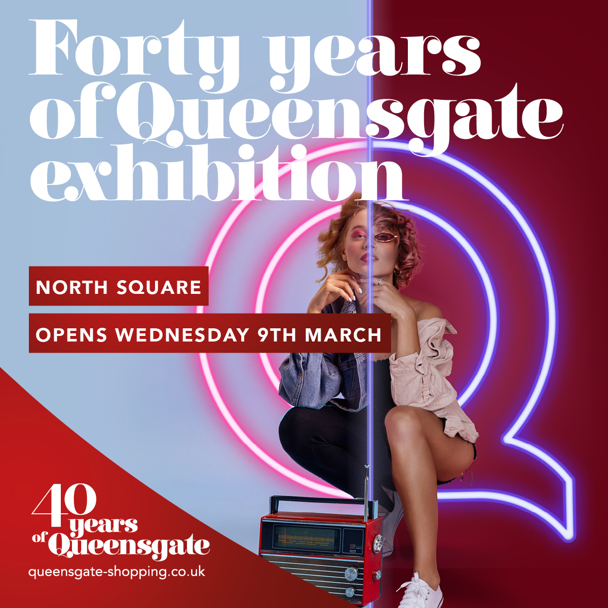 Queensgate_PB's tweet photo. This week we have lots of exciting activities going on in the shopping centre in celebration of Queensgate turning 40 on the 9th March! 🥳 

Find the events that will be on this week below, starting this Wed 9th March with FREE cupcakes &amp; our 40 Years of Queensgate exhibition. https://t.co/7uyk5UMYEB