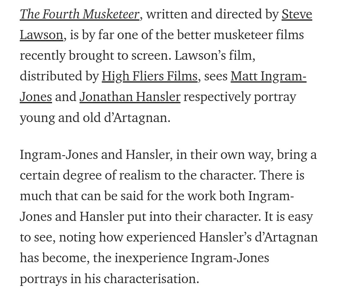mattingramjones's tweet photo. I've been so scared for release day all week - never been in the firing line for reviewers before and indy films usually get slated but the rirst review is in now and LOOK!! https://t.co/KJ4hhsbRO7