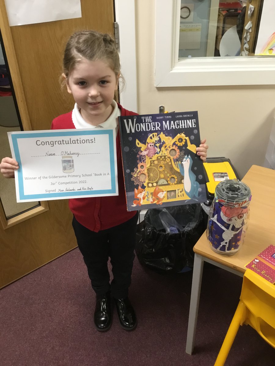 GPSlovesreading's tweet photo. Our "Book in a Jar" competition winners! @WorldBookDayUK #books #WorldBookDay https://t.co/X7Nbrs95Jo