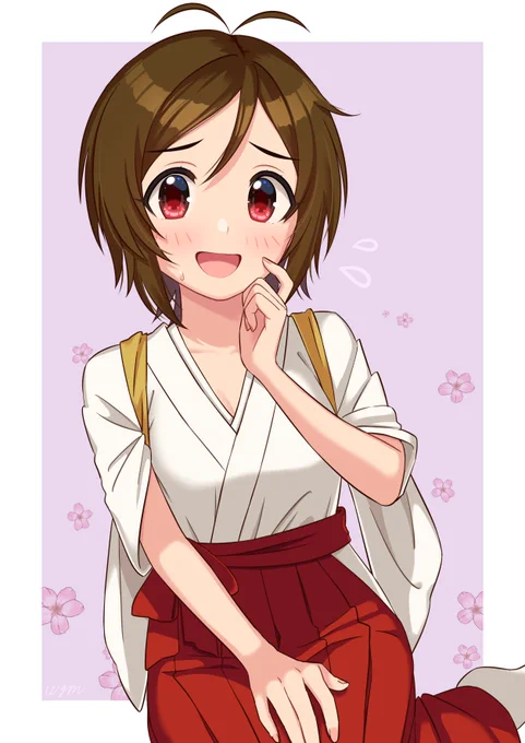 110 道明寺歌鈴
#wgmのシンデレラガールズ全員描くチャレンジ 