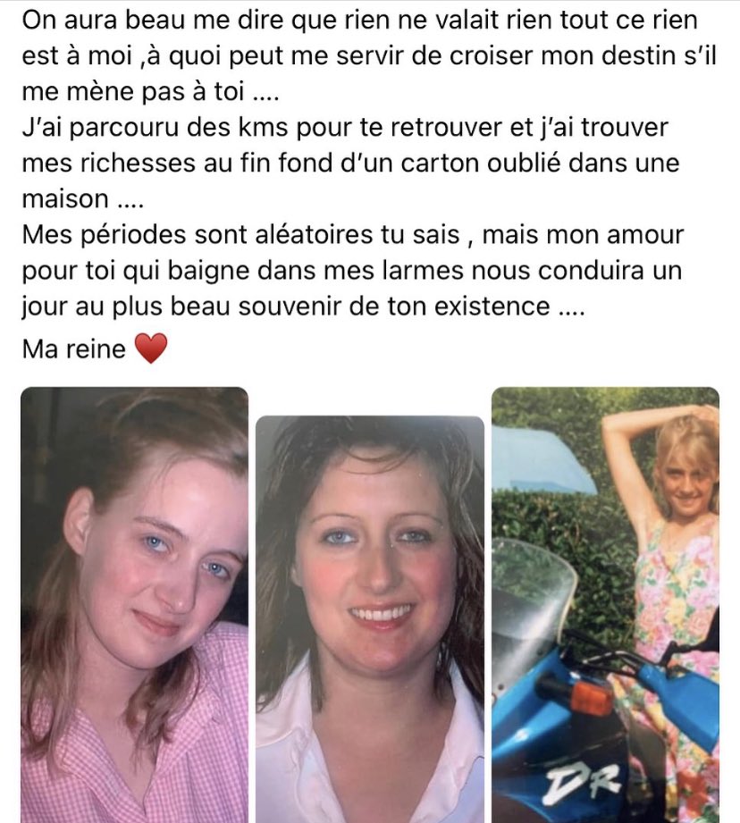 BettyMannechez's tweet photo. Pour Virginie , Le sacrifice d’une maman sans jeunesse pour sa liberté , l’injustice organisée  de l’inceste , la prison de toute une vie  et la condamnation …. https://t.co/14cpNshaM1