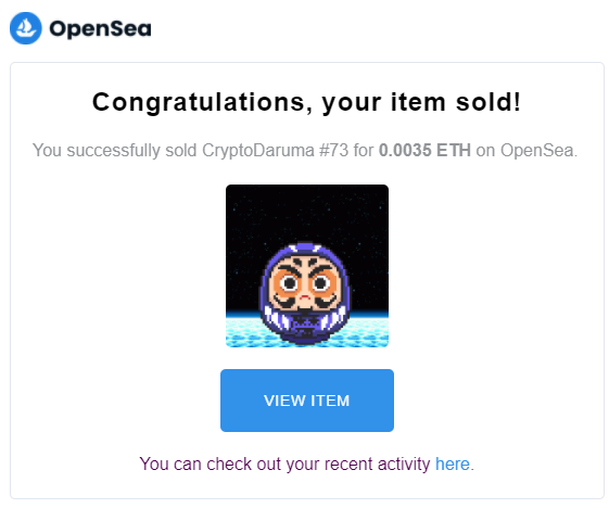 crypto_daruma_'s tweet photo. #Crypto_Darumas🚀

 🆂🅾🅻🅳 🅻🅰🆂🆃 7 🅳🅰🆈🆂

#NFTs #Metaverso #NFTCommunity #NFTartist #NFTdrop #NFTProject #OpenSeaNFT #ETH #Polygon #nftart https://t.co/u1YecoRZ2j