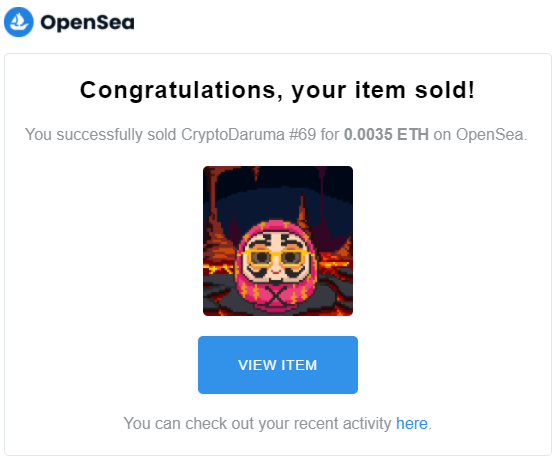 crypto_daruma_'s tweet photo. #Crypto_Darumas🚀

 🆂🅾🅻🅳 🅻🅰🆂🆃 7 🅳🅰🆈🆂

#NFTs #Metaverso #NFTCommunity #NFTartist #NFTdrop #NFTProject #OpenSeaNFT #ETH #Polygon #nftart https://t.co/u1YecoRZ2j
