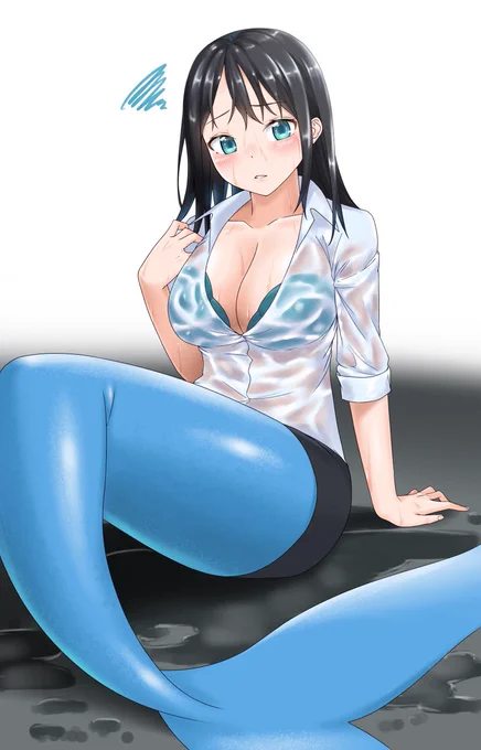 #人魚は万病に効くから人魚絵を貼ろう
貼ろう🧜‍♀️ 