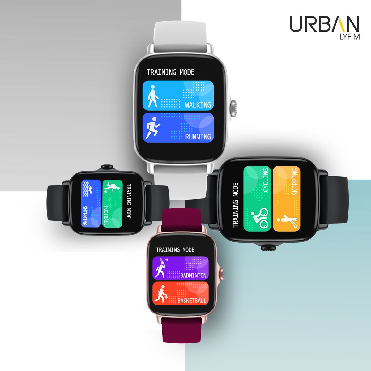 gizmochina's tweet photo. Inbase launches the Urban Lyf M, a new ‘Versatile’ Smartwatch in India
https://t.co/IJoVXtCkwl
#Inbase #Smartwatch #India #technews https://t.co/7JfKu5J54v