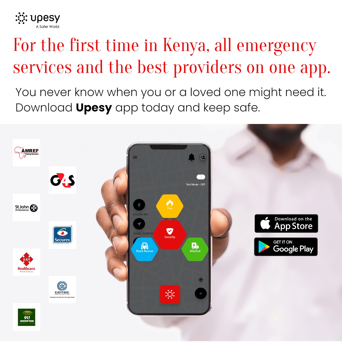 UpesyApp's tweet photo. Elections are coming! We pray that they are peaceful. However, you should do what you can to keep yourself and your loved ones safe at all times. We can help! Download the app today: https://t.co/wfbMqypePb

#2022PresidentialPoll 
NHIF
Stable Engineers
Ruiru https://t.co/dDIXYl97FJ