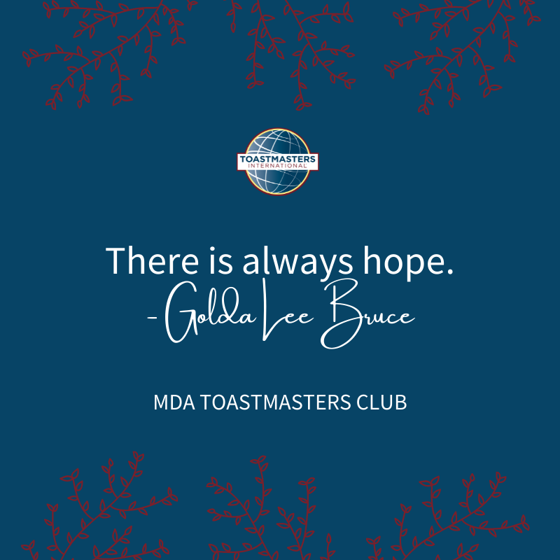 MdaToastmasters's tweet photo. Happy Monday and have a Productive and Enjoyable Week Ahead.

#MotivationalMonday #MondayQuotes #NewWeek #Opportunities #FreshStart #NewChapter  #Quotes #MDAToastmasters #MDA #ToastmastersInternational #WhereLeadersAreMade  #Hope #AFreshStart https://t.co/oxSbl922bp