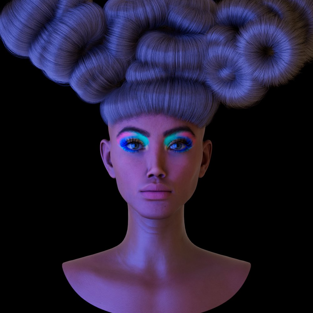 r3tro_nft's tweet photo. Happy Monday! ☀️ 

Currently working on new hair style

How do you like it ?  

#3D #3drender #3dmodeling #workinprogress #NFT #NFTs #NFTCollection #WomenInNFTs #NFTCollectibles #blockchain #Cryptochicks #R3TRO https://t.co/Ey8LCV6DEX