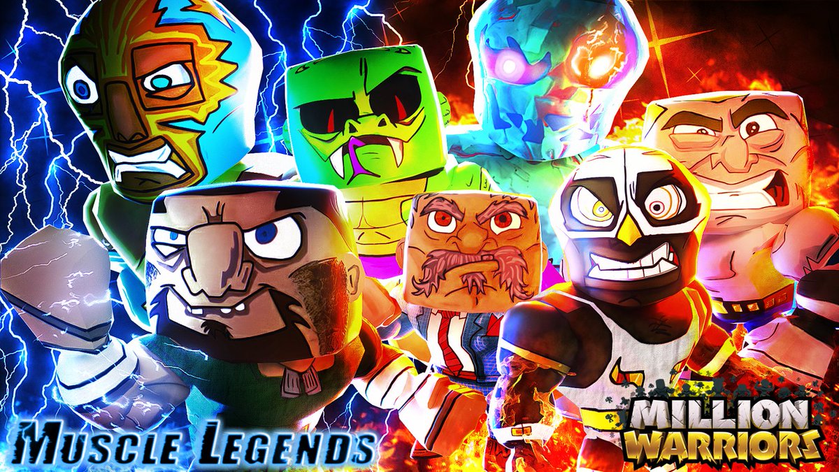 Scriptbloxian Studios on X: 💪NEW MUSCLE LEGENDS QUESTS!🔥New Million  Warriors Quests, Pets and Attack moves were added to Muscle Legends!💖  Thanks for playing! Play here:    / X