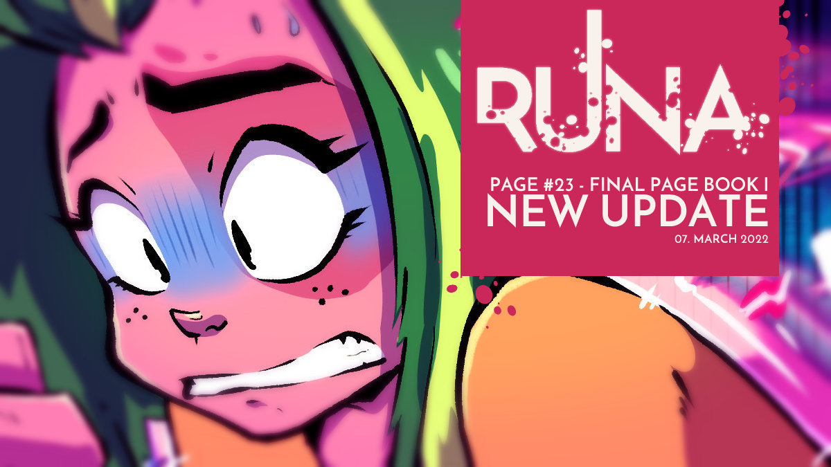 runacomic's tweet photo. "You better stay down!" The FINAL PAGE of Runa #1 is now online on https://t.co/x6ebI0sGxW!
But donʼt worry, sheʼll be back – sooner than you think!
Donʼt want to miss any Runa news? Sign up to our newsletter on the homepage!
#runacomic #runa #netzcomic #webtoondiscover https://t.co/SnYtAHrBuh