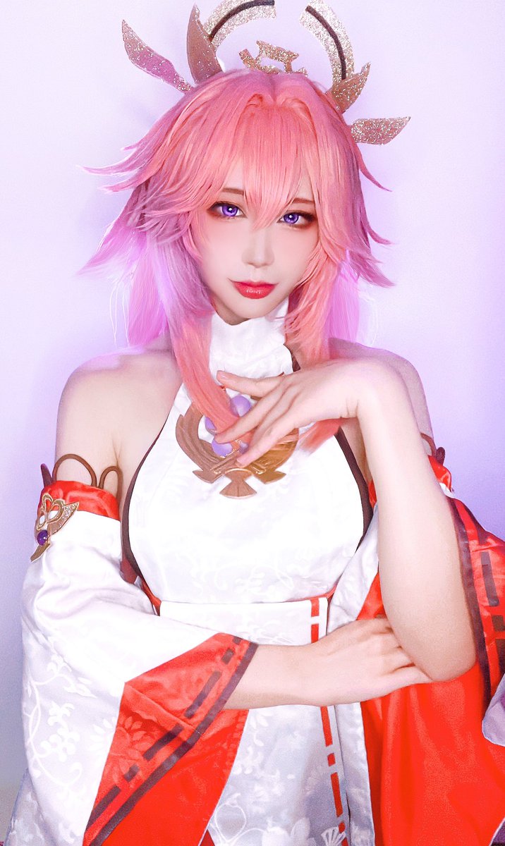 maoru_cosplay's tweet photo. Yae Miko | Genshin Impact 

#Yaemiko #GenshinImpactcosplay https://t.co/dh2S7wKW63
