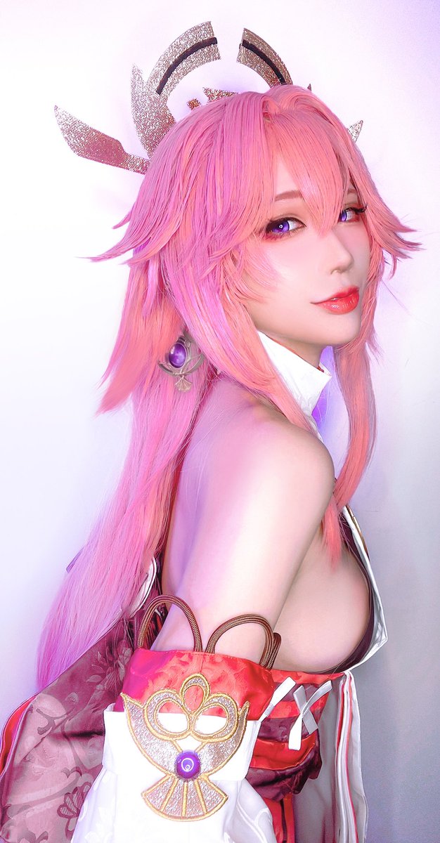 maoru_cosplay's tweet photo. Yae Miko | Genshin Impact 

#Yaemiko #GenshinImpactcosplay https://t.co/dh2S7wKW63