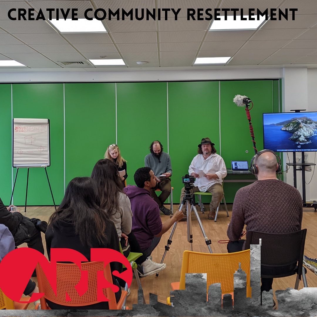 OddArtsUK's tweet photo. 🤩WHAT•A•SHOWCASE!🤩 over the moon with the talent & dedication of our #CCR participants who shared their work on Weds. We had a #play read through, a #monologue, an audio play, visual #art AND a #standup routine to celebrate 1 year of #CreativeCommunityResettlement 🥳#oddarts https://t.co/P0XXtDQgOs