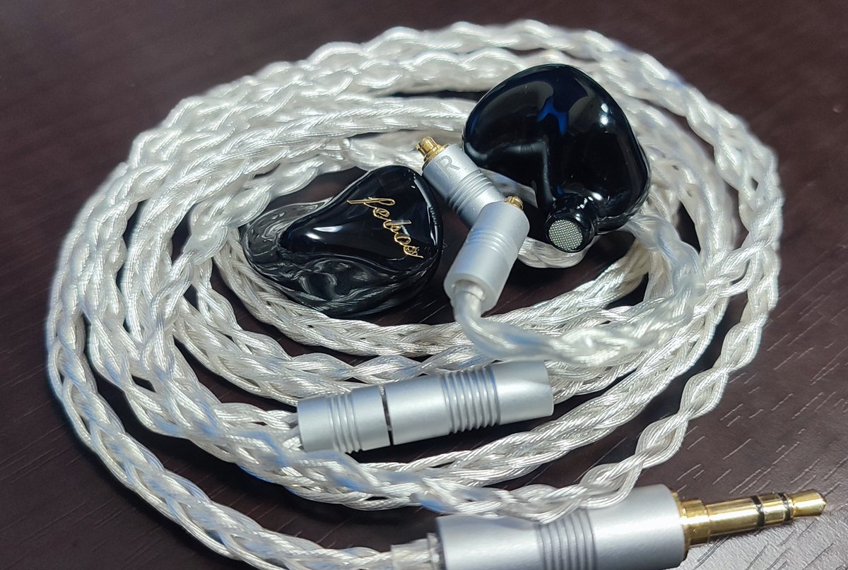 tak_audio's tweet photo. キャンペーンでお安く購入できたHisenior T2 classic届きました🙌
やや低域寄りのバランスのとれた音、カスタムメーカーのユニバなので耳への収まりもすごく良く感じます
外使いのメイン機にもよさそう😎 https://t.co/QM9uwAyxp4