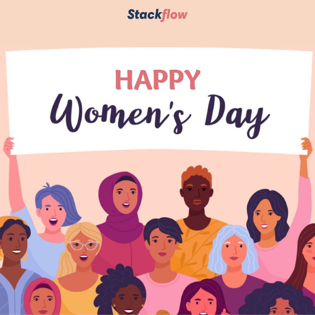 StackflowT's tweet image. Being a woman itself is a superpower. Happy Women's Day to every woman out there!
#women #womensday #womenpower #WomensMonth #womensupportingwomen #womenempower  #womenempoweringwomen #WeMakeChangeForWomen #WomensDay2022 #WomensHistoryMonth #WomenEmpowerment