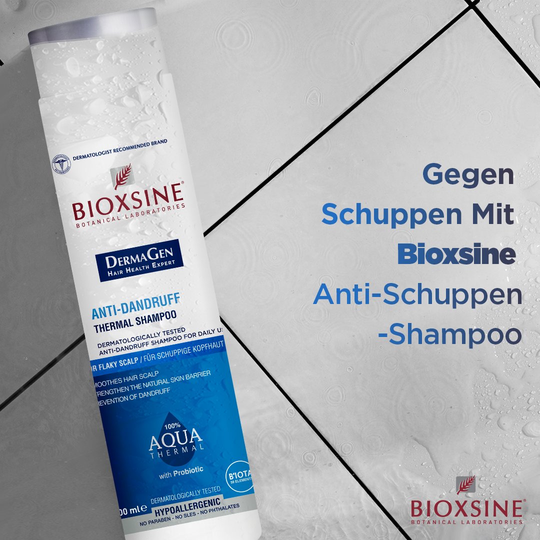 BioxsineDeutsch's tweet photo. Befreien Sie sich von Ihren Schuppen mit dem Bioxsine Anti-Schuppen-Shampoo!

Die bis zu 100%* Wirkung des Bioxsine Anti-Schuppen Shampoos gegen Schuppenprobleme wurde durch klinische Tests nachgewiesen.
*Das Ergebnis einer ärztlichen Beobachtungsstudie.

#Bioxsine #Biota https://t.co/175Ku6toiP