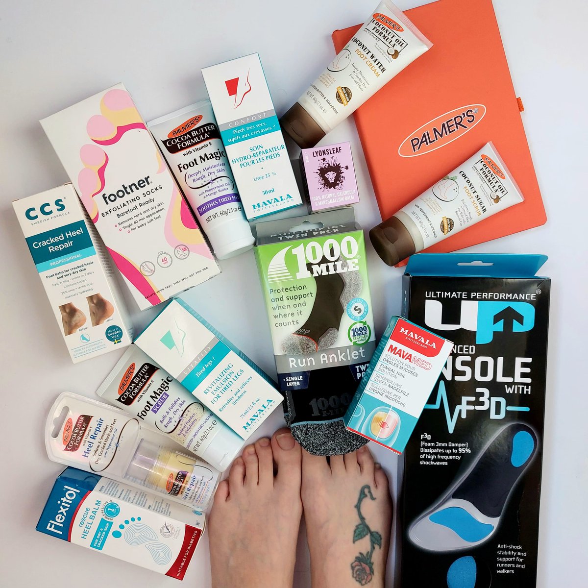 If you would like to read more about these products and caring for your feet then check out my blog post. 

lilyslittlelearners.com/2022/03/celebr…

<a href="/NatFeetWeek/">National Feet Week</a> #NationalFeetWeek