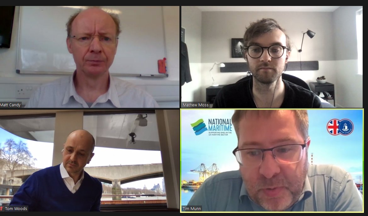 LondonPortAuth's tweet photo. Panellist Tom Woods of @WoodsThames asks is there an optimal operation that the presenters might prefer to approach for a first-time implementation on the Thames https://t.co/0ykvjuODmZ #GreeningInlandShipping #GISC2022 https://t.co/a4YanCnmnx