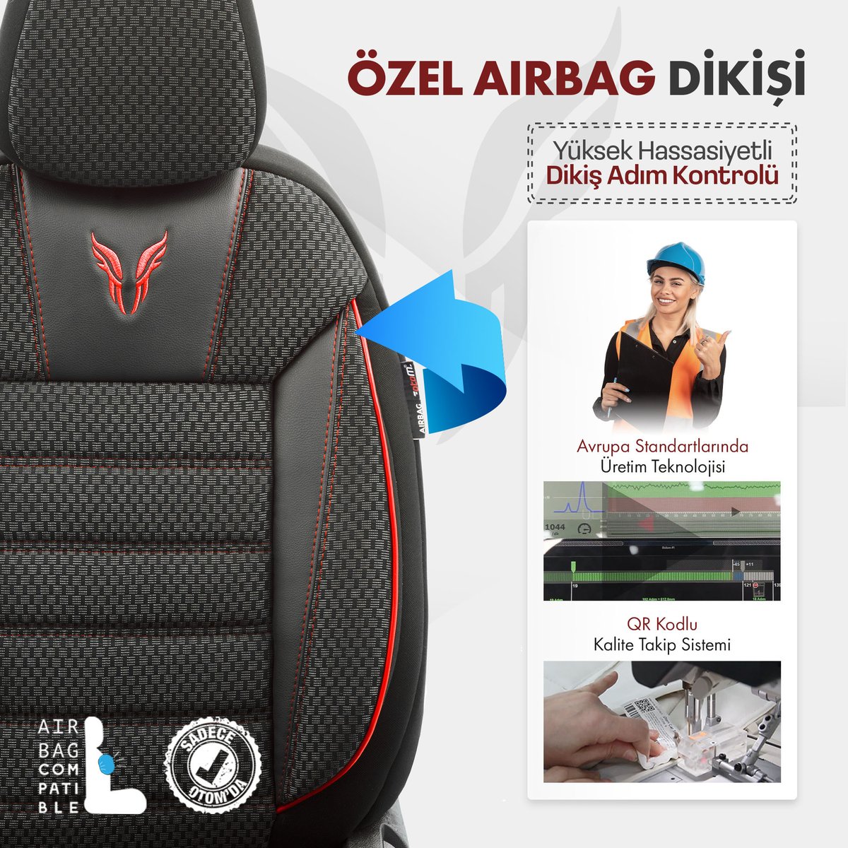 OtomStore's tweet photo. ⭐️Toro Design!
3 katmanlı nefes alabilen kumaş sayesinde en uzun yolculuklarda bile sırt ve oturum kısımlarında terlemeyi engeller.
Bilgi için: https://t.co/5XFZu2mjBu ziyaret edebilir ya da 0532 460 80 95 whatsapp hattımızdan bize ulaşabilirsiniz.
 #otokoltukķılıfı #otoaksesuar https://t.co/ROjajo7uJC