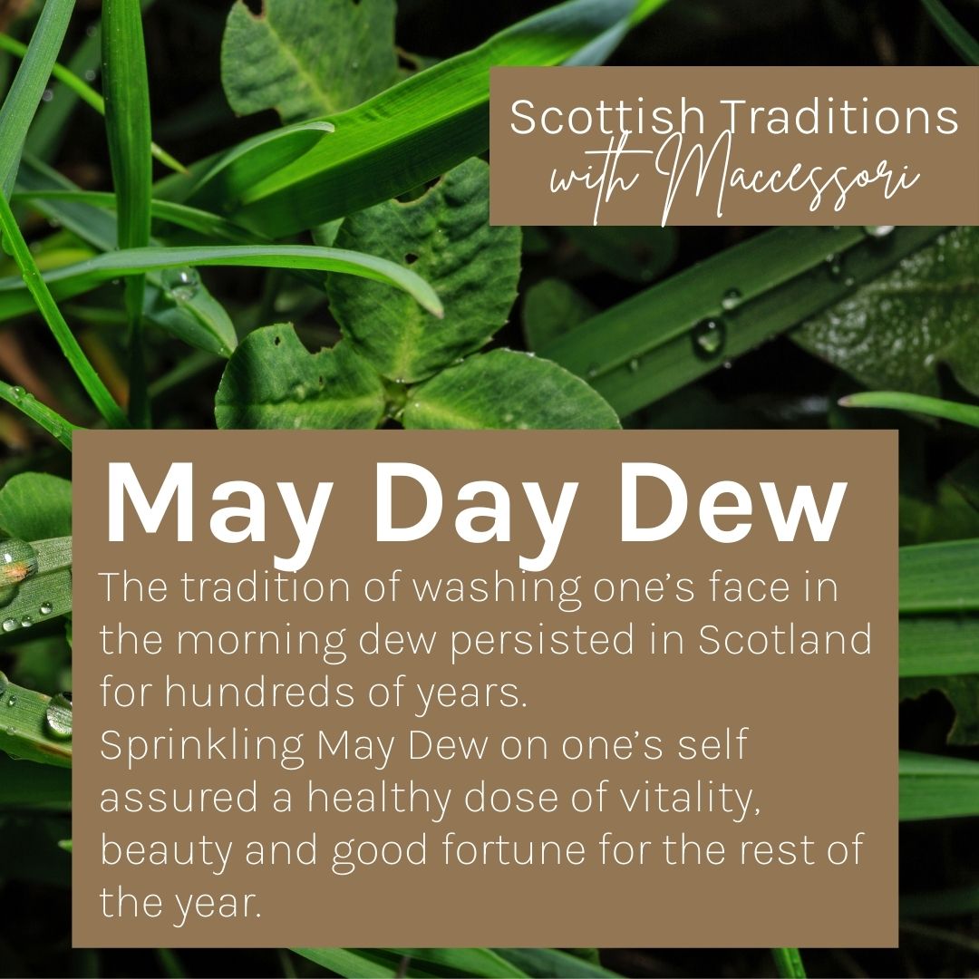 the_maccessori's tweet image. #MayDay

Sprinkling #MayDew on one’s self assured a healthy dose of vitality, beauty and good fortune for the rest of the year.

Will you be washing your face with the dew this morning?

#scottish #scottishtraditions #traditions