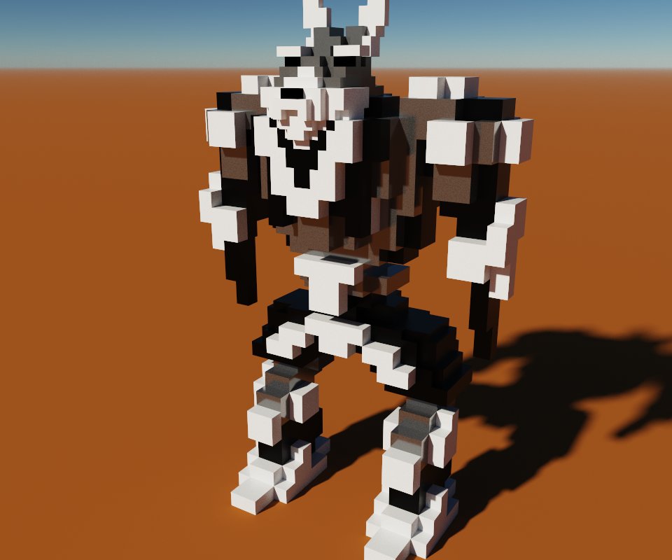 #voxel #voxelart #ボクセル #ボクセルアート