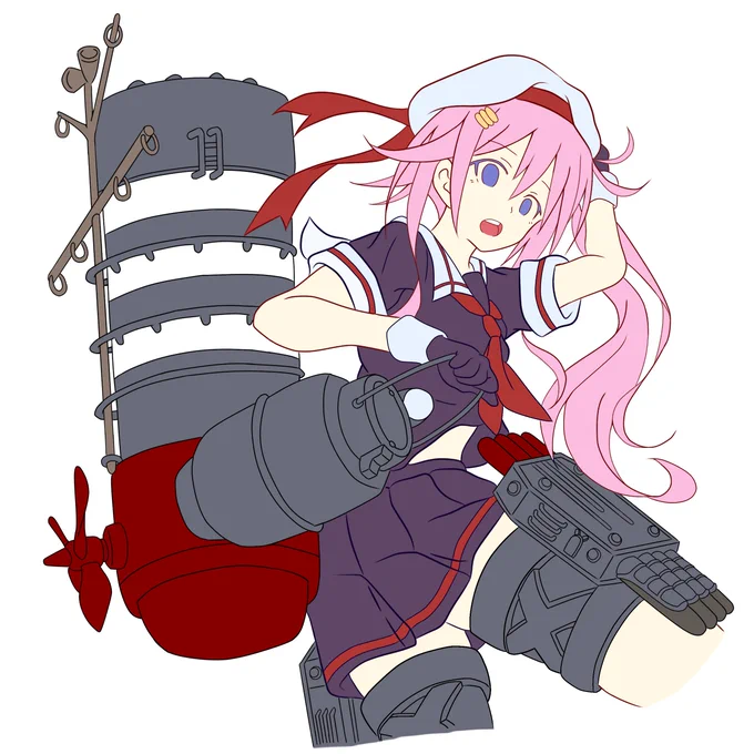 #1年間で絵が上達してるか見てみましょう 1年前、下塗りまでで挫折した春雨 