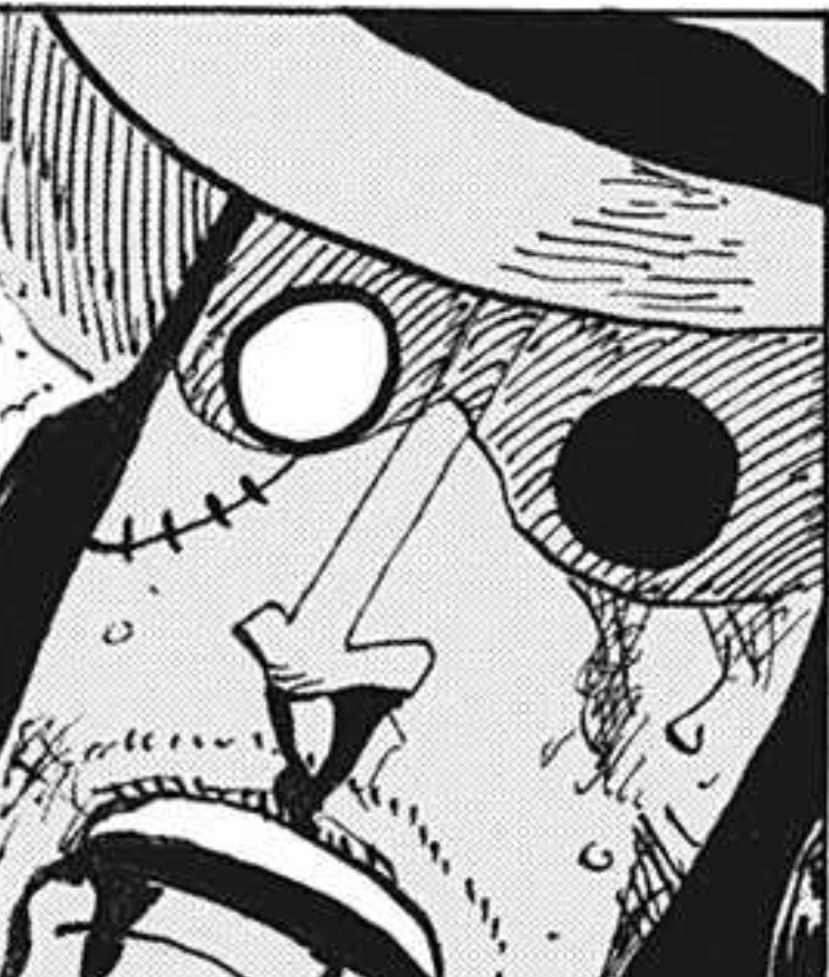 ハンセイ あ そうか 素顔で傷がある方の左眼は失明していて だから幼少期からサングラスをかけているのか そして Cp0になった後のマスクでも 左目は黒くなっている と うーわ なるほど 今週のワンピ Wj14 T Co Rkplhzjdns