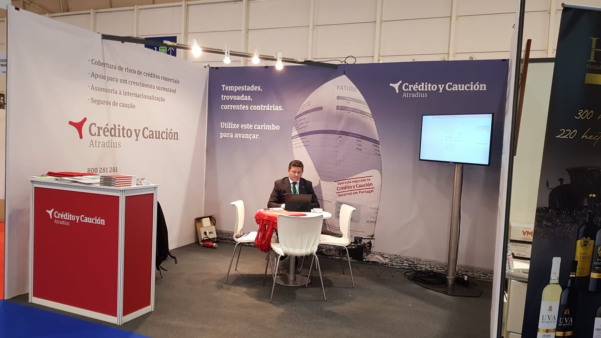 CyCPortugal's tweet photo. Esperamos por si na #sagalexpo a que já começou na FIL, em Lisboa. Saiba como podemos ajudar a proteger o seu negócio e ampliar o seu mercado.
#CyCPortugal #exportacao #CreditoyCaucion https://t.co/lo6SQGesJg
